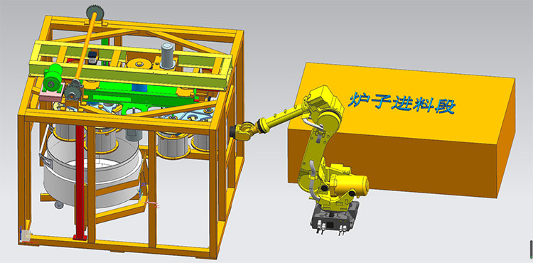 DCM500機器人六藍機